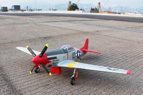 FMS P-51 簡約 FPV 定翼飛行